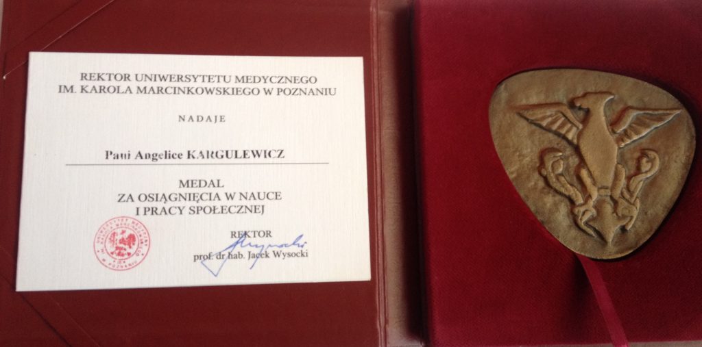 Curriculum vitae dr n. med. Angelika Kargulewicz Dietetyk